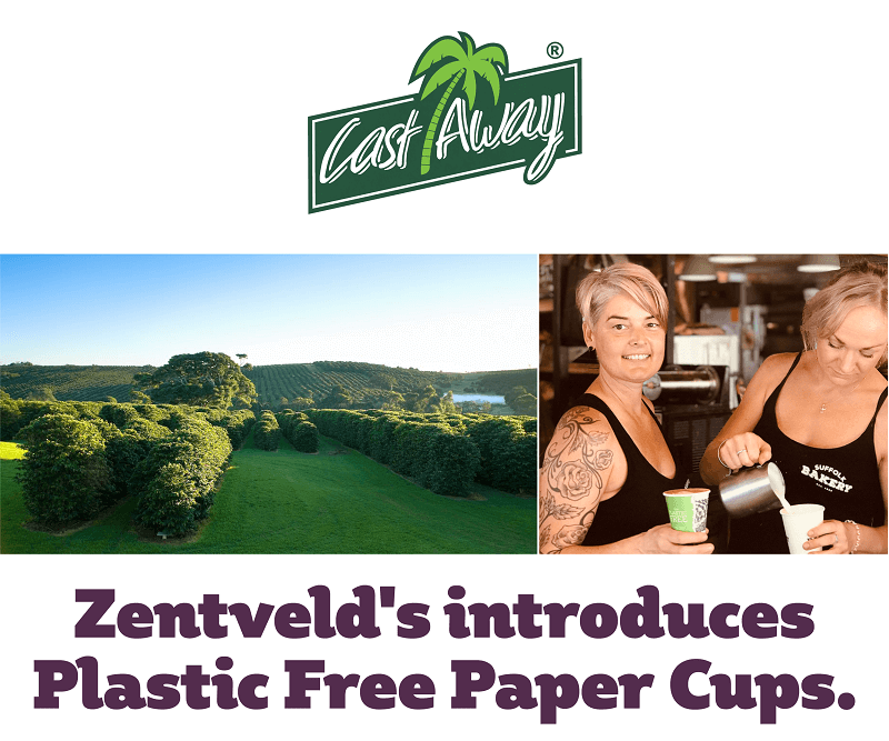 Zentveld's introduces Plastic Free Paper Cups.